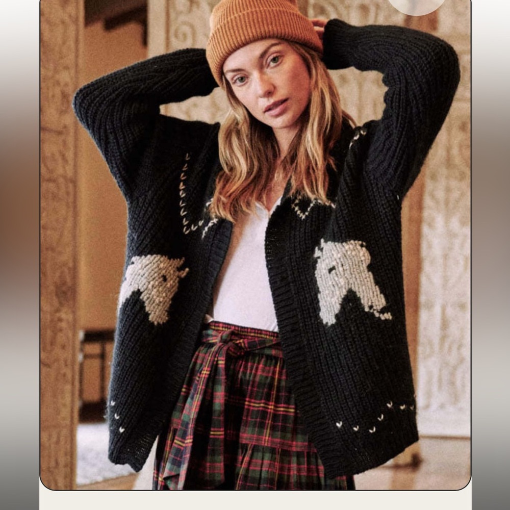 The Great Horse Lodge Cardigan Navy Size 3